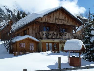 Domek w stylu alpejskim Villarembert
