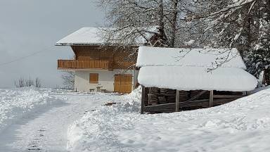 Domek w stylu alpejskim Les Planches-en-Montagne