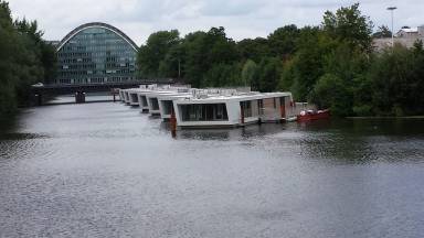 Båt  Hamburg-Alsterdorf