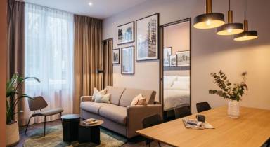 Appartamento con servizi da hotel Willemspark