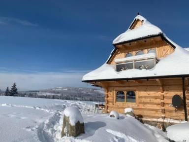 Domek w stylu alpejskim Witów