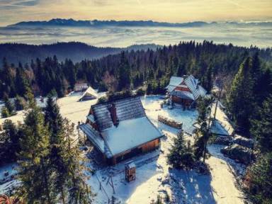 Domek w stylu alpejskim Nowy Targ