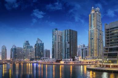 Betjent leilighet  Dubai Marina